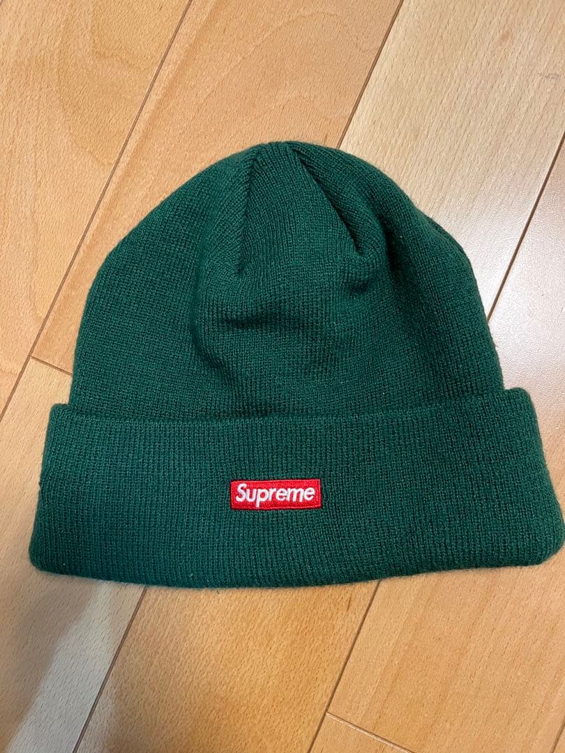 Supreme ダークグリーン ニット帽