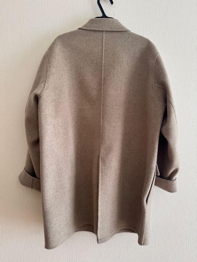 定価6万❤️conte❤️ダブルラペルリバーコート❤️Mサイズ　辺見えみり