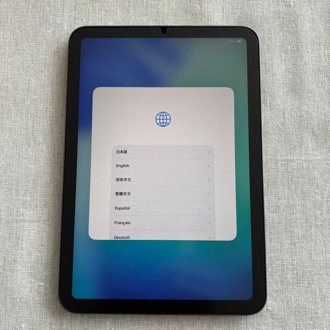 iPad mini 第６世代 Wi-fi 256GB スペースグレイ