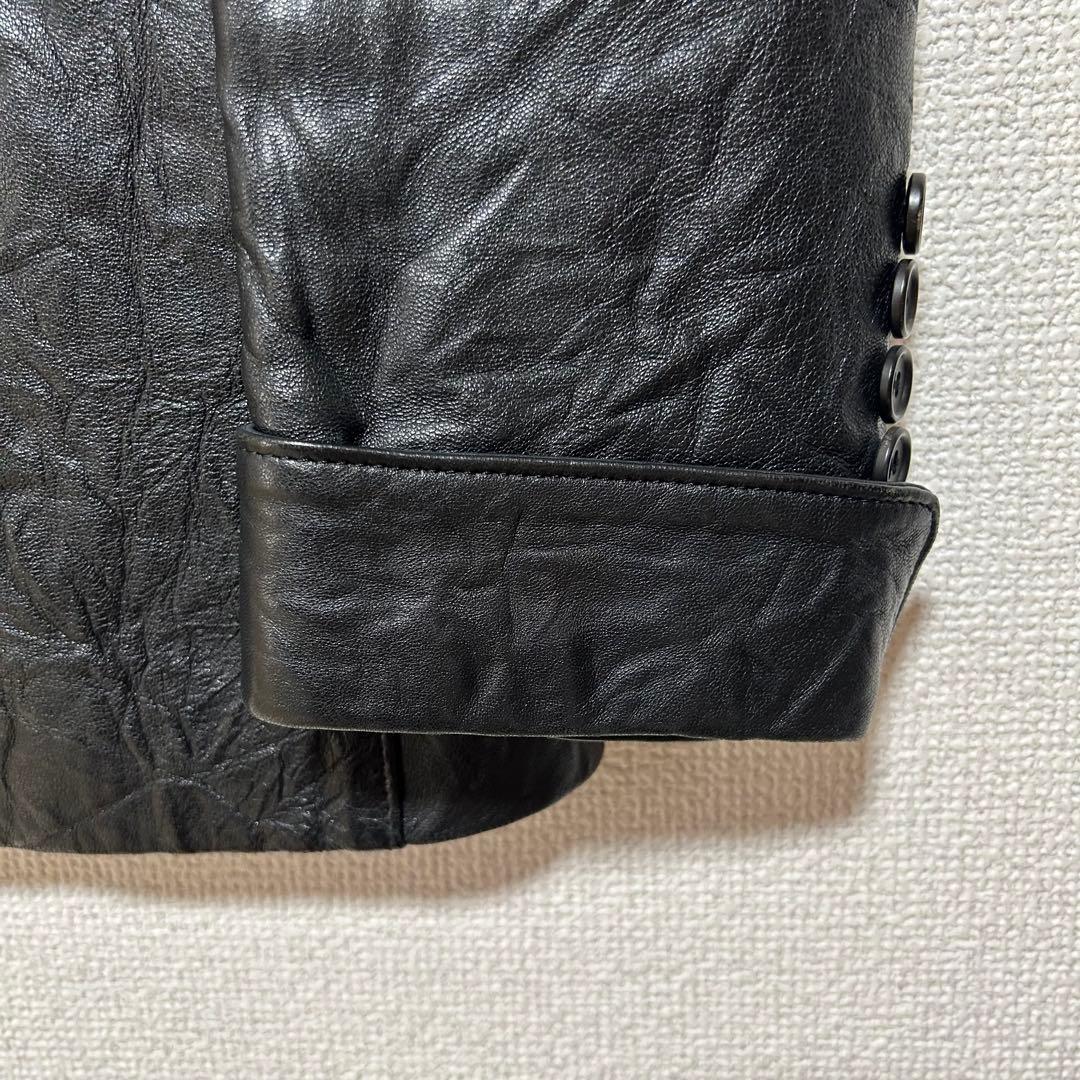 Paul Smith COLLECTION 皺レザー テーラードジャケット