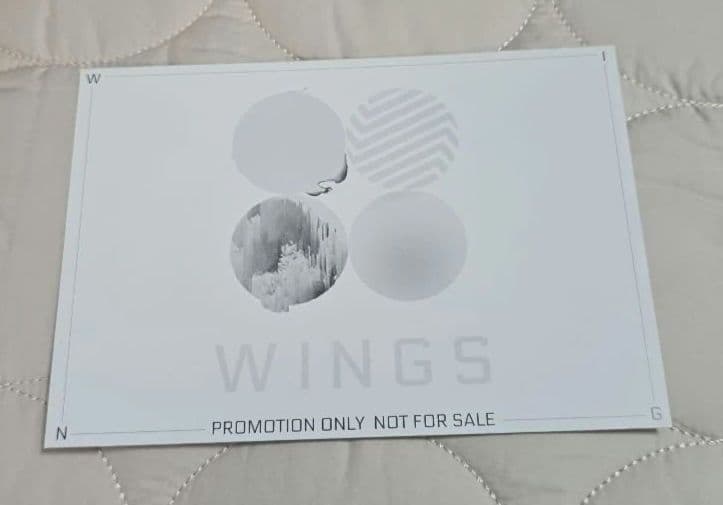 BTS Wings 台湾盤 ポストカード　公式