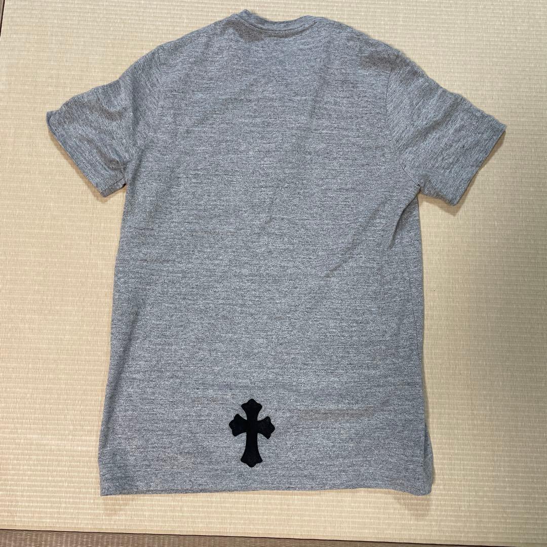 激レア　クロムハーツ　グレー 半袖 シルバーボタン　刺繍　値下げ致します！
