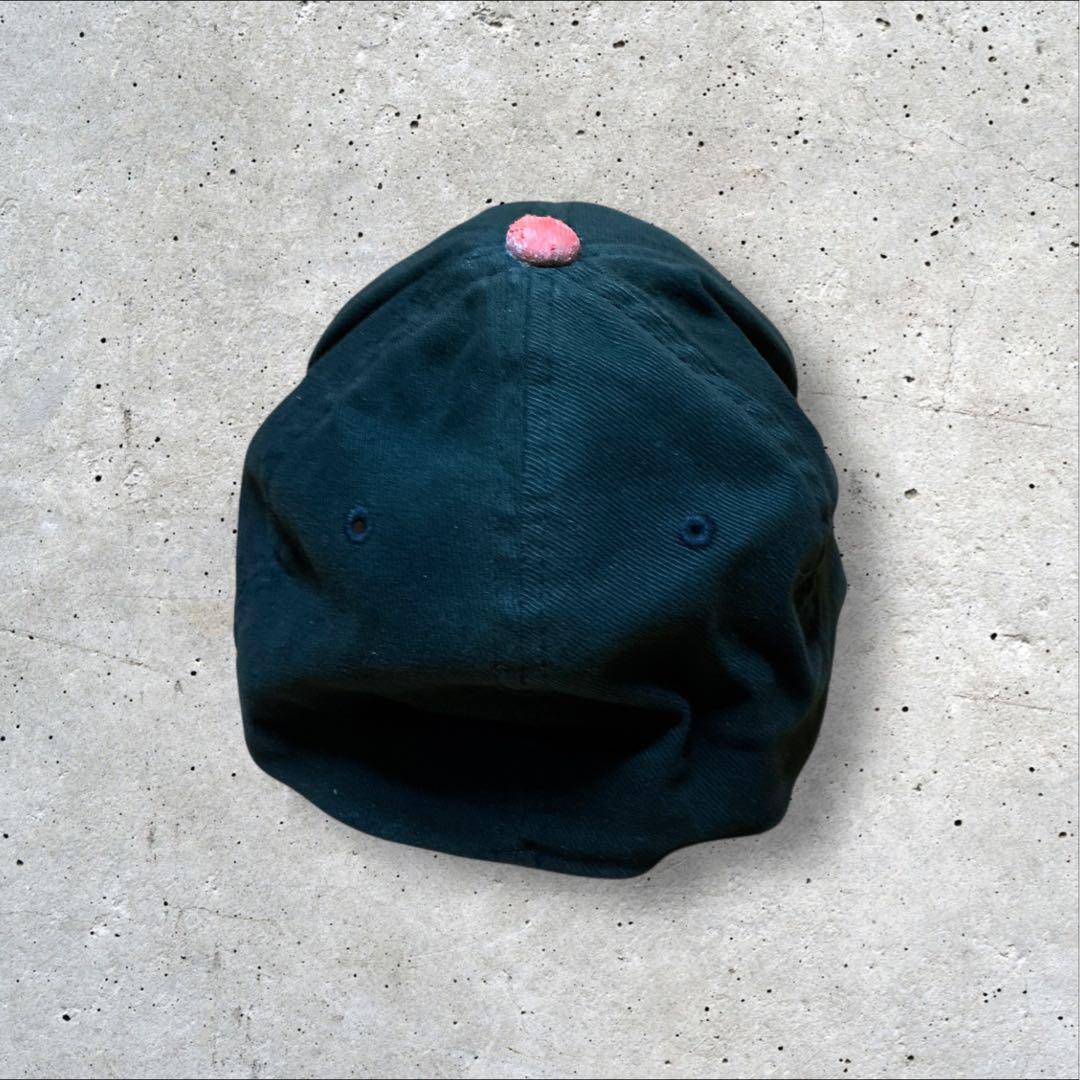 old stussy 紺タグ 90s キャップ　刺繍