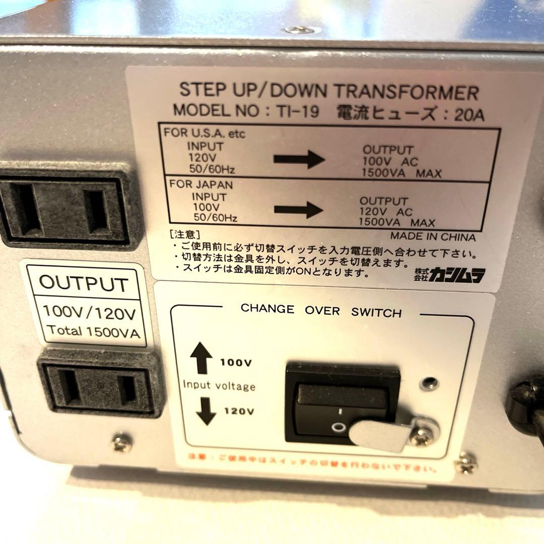 カシムラ 海外旅行用変圧器 T I-19