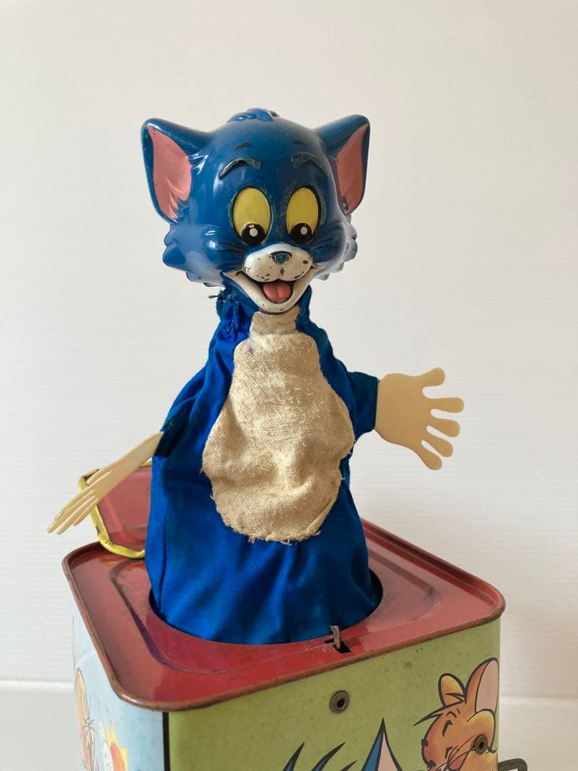 トムとジェリー MUSIC BOX ビンテージ 70s レトロ ブリキ 現状品