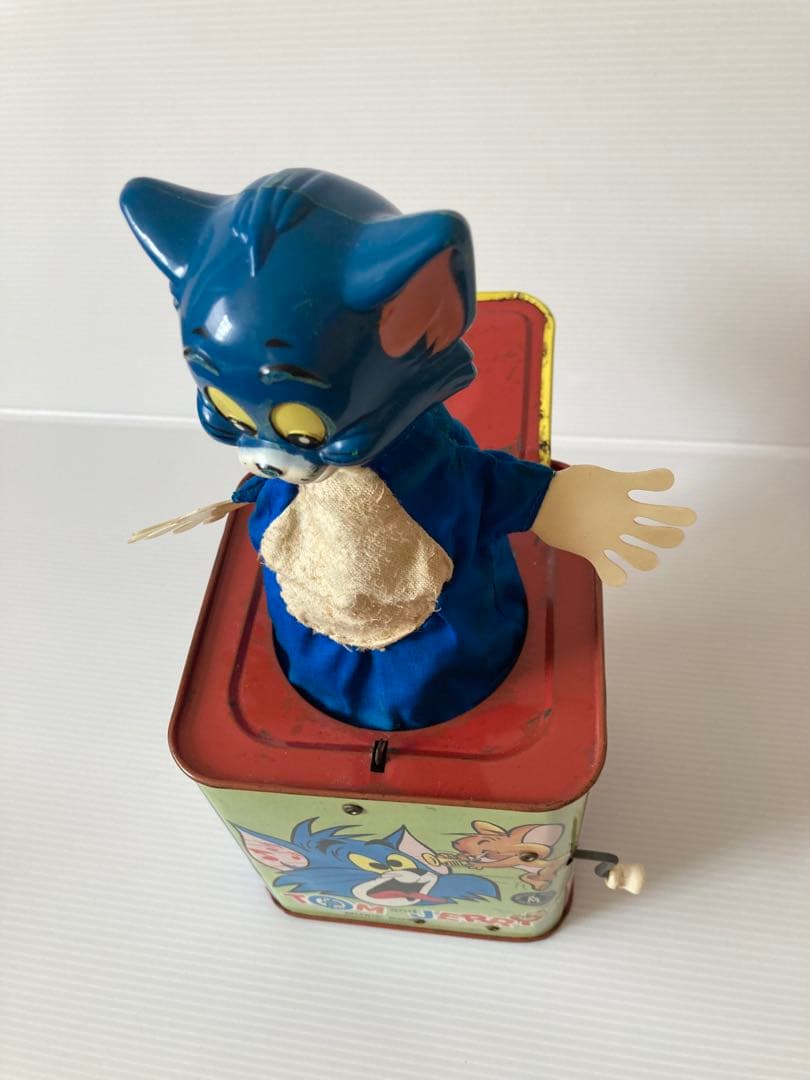 トムとジェリー MUSIC BOX ビンテージ 70s レトロ ブリキ 現状品