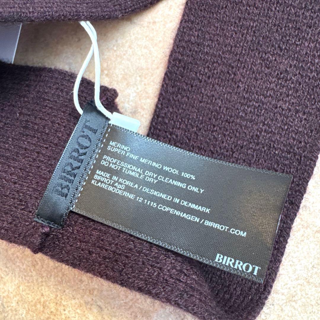 新品タグ付き　BIRROT ビロット　メリノウール　ヘアバンド