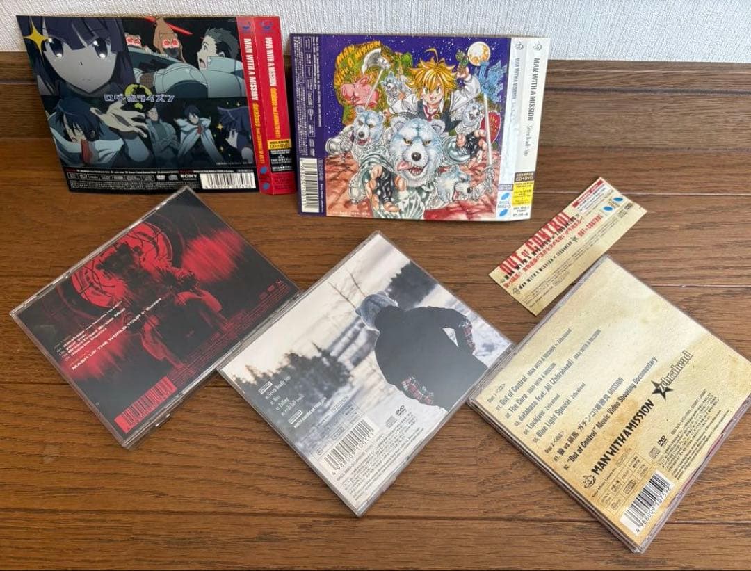 マンウィズ 　極美品【初回限定盤シングルCD 】9枚＋DVD特典映像