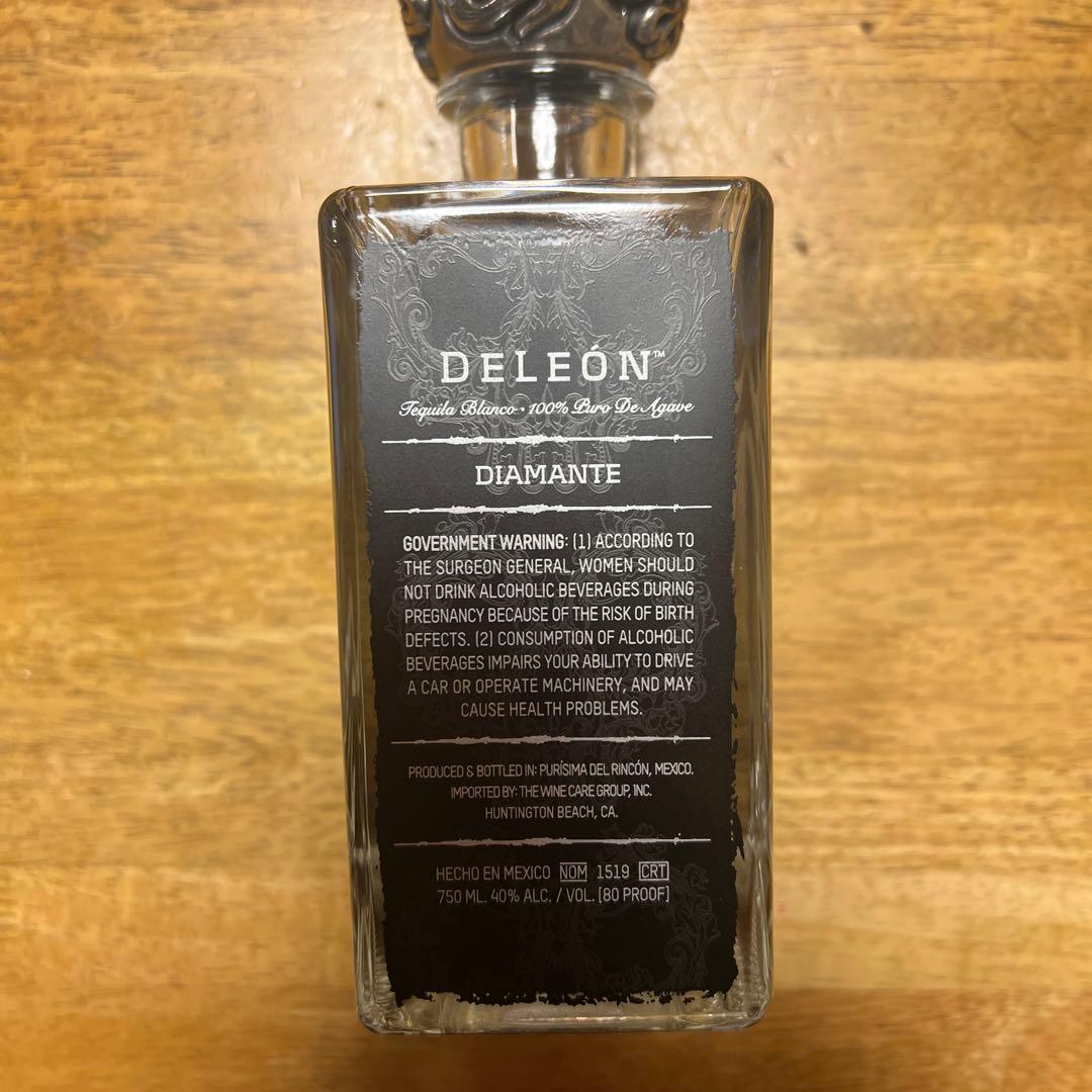 テキーラ　DELEON　デレオン　空きボトル　クロムハーツ