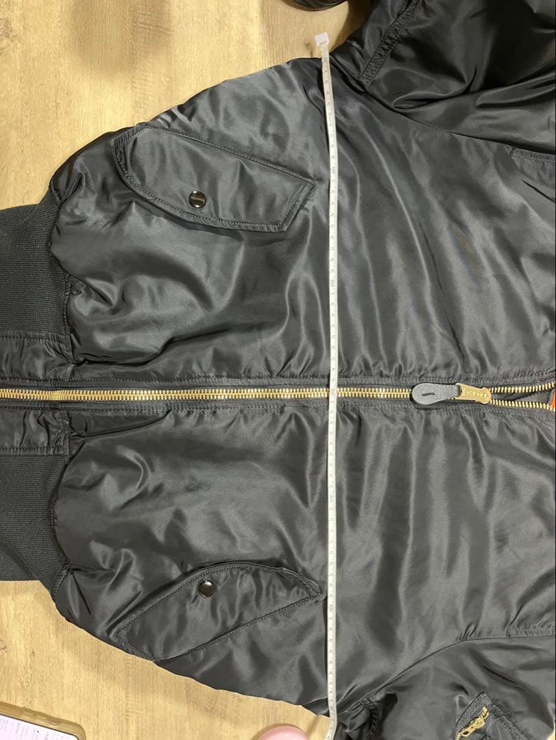 ALPHA MA-1 flight jacket USA製　ブラック