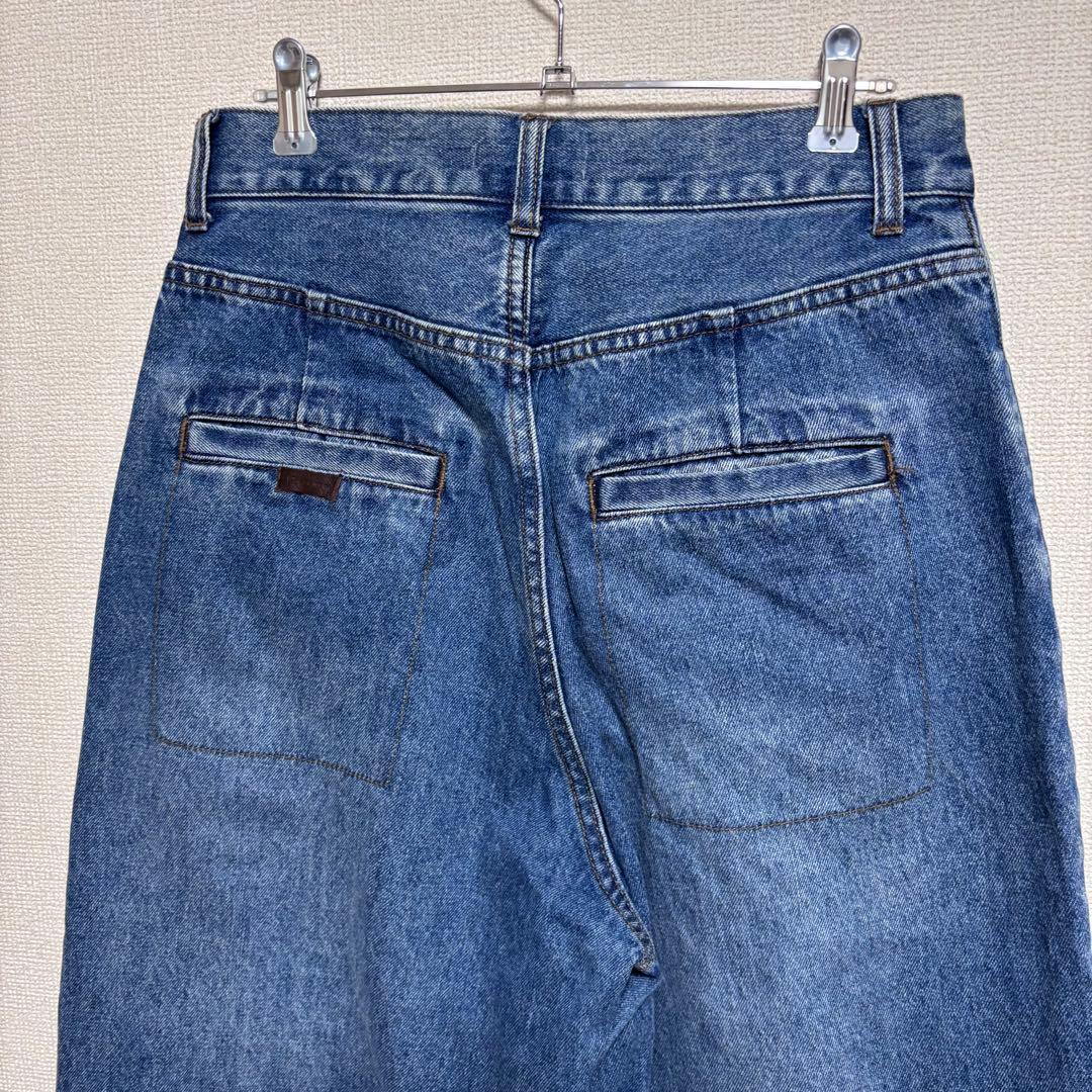 クルーレ crewre ソフトカーヴィーデニムパンツ
