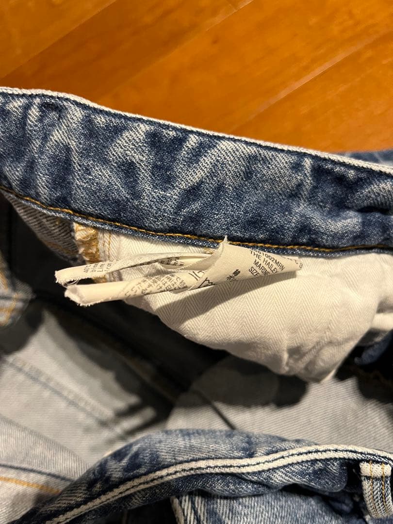 upper heights ワイドレッグデニムパンツ