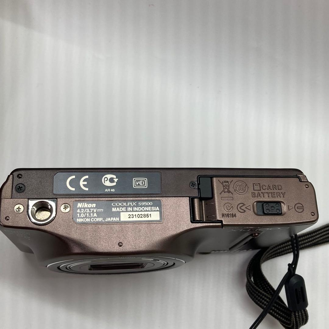 Nikon COOLPIX S9500 デジカメ・セピアブラウン