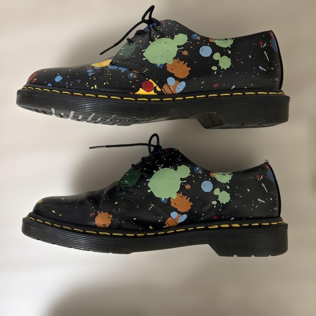こ*む様 Dr. Martens ペイントスプラッター3ホール