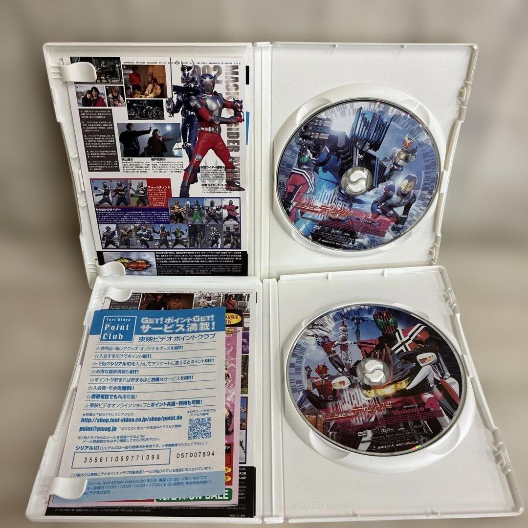 仮面ライダーディケイドDVD全7巻
