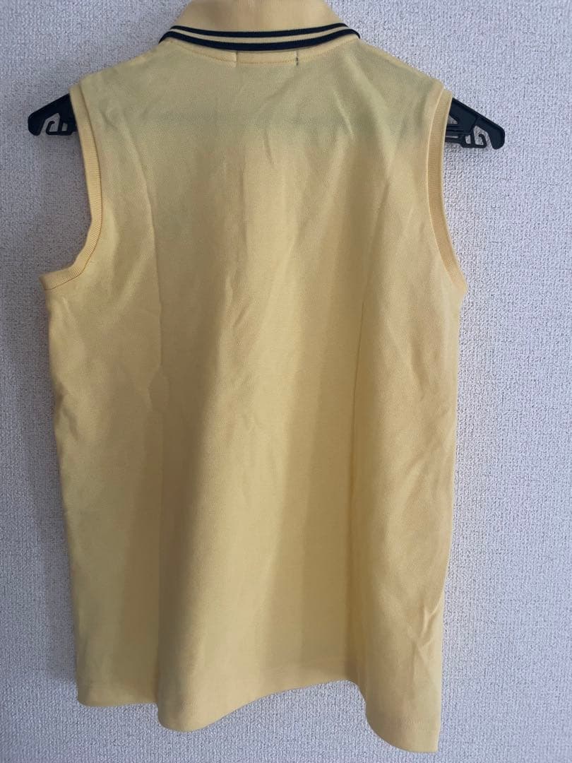 フレッドペリーFRED PERRY ノースリーブポロシャツ ポロシャツ　イエロー