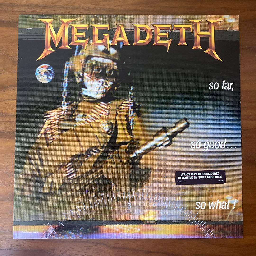 MEGADETH So Far So Good So What スラッシュメタル