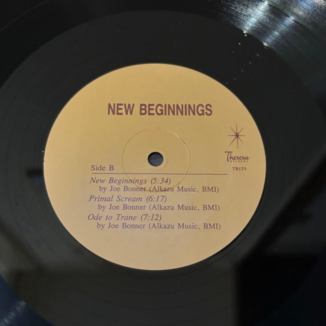 レコード Joe Bonner New Beginnings レアグルーヴ LP