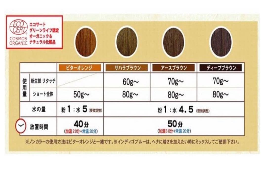 グリーンノートヘナ アースブラウン 100g3袋赤みを抑えたブラウン