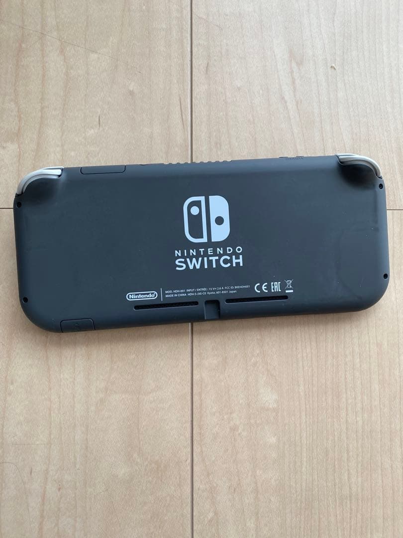Nintendo Switch Lite グレー 本体　持ち運びケース付