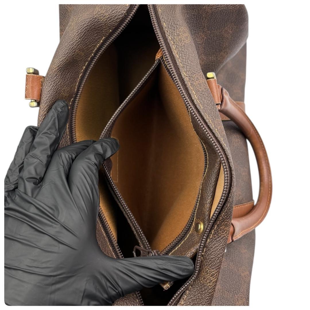 BALLY バリー　ミニボストンバッグ　男女兼用　レザー　ブラウン　K153