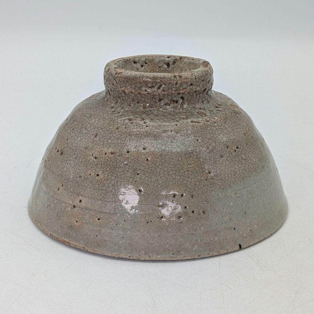 古い萩茶盌 用心箱 萩焼 抹茶碗 抹茶茶碗 茶道具 茶器 食器 梅花皮 古萩写