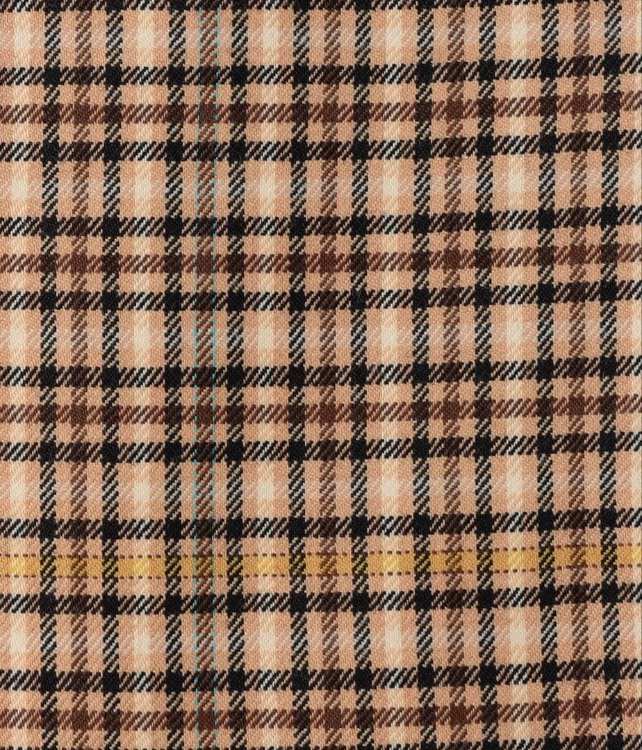 MACPHEE チェックウールストレッチ ダブルブレストジャケット