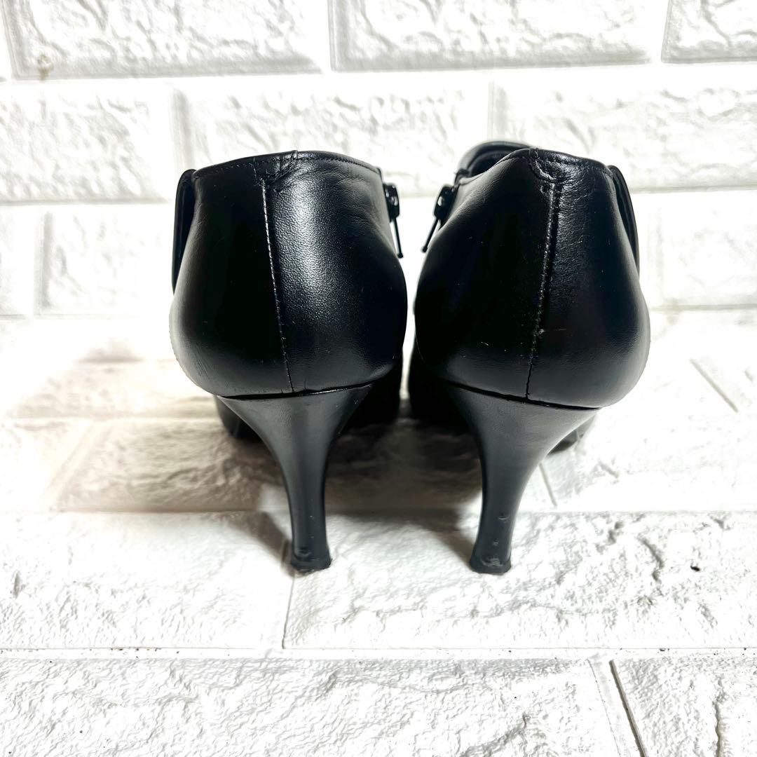 【美品】DIANA レザーブーツ ショートブーツ ブーティ