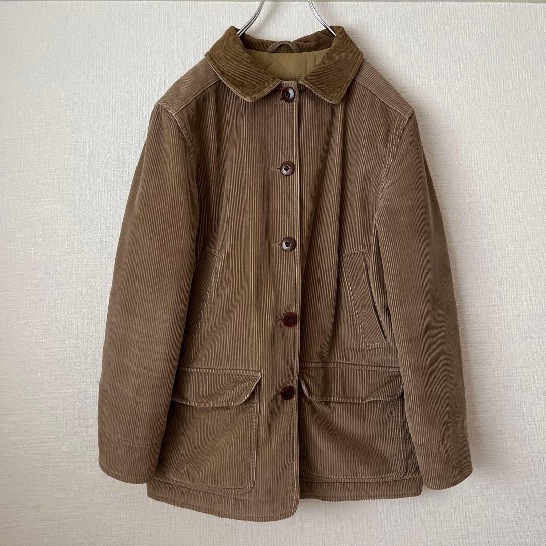 90s L.L.Bean 中綿 ハンティングジャケット 太畝コーデュロイ