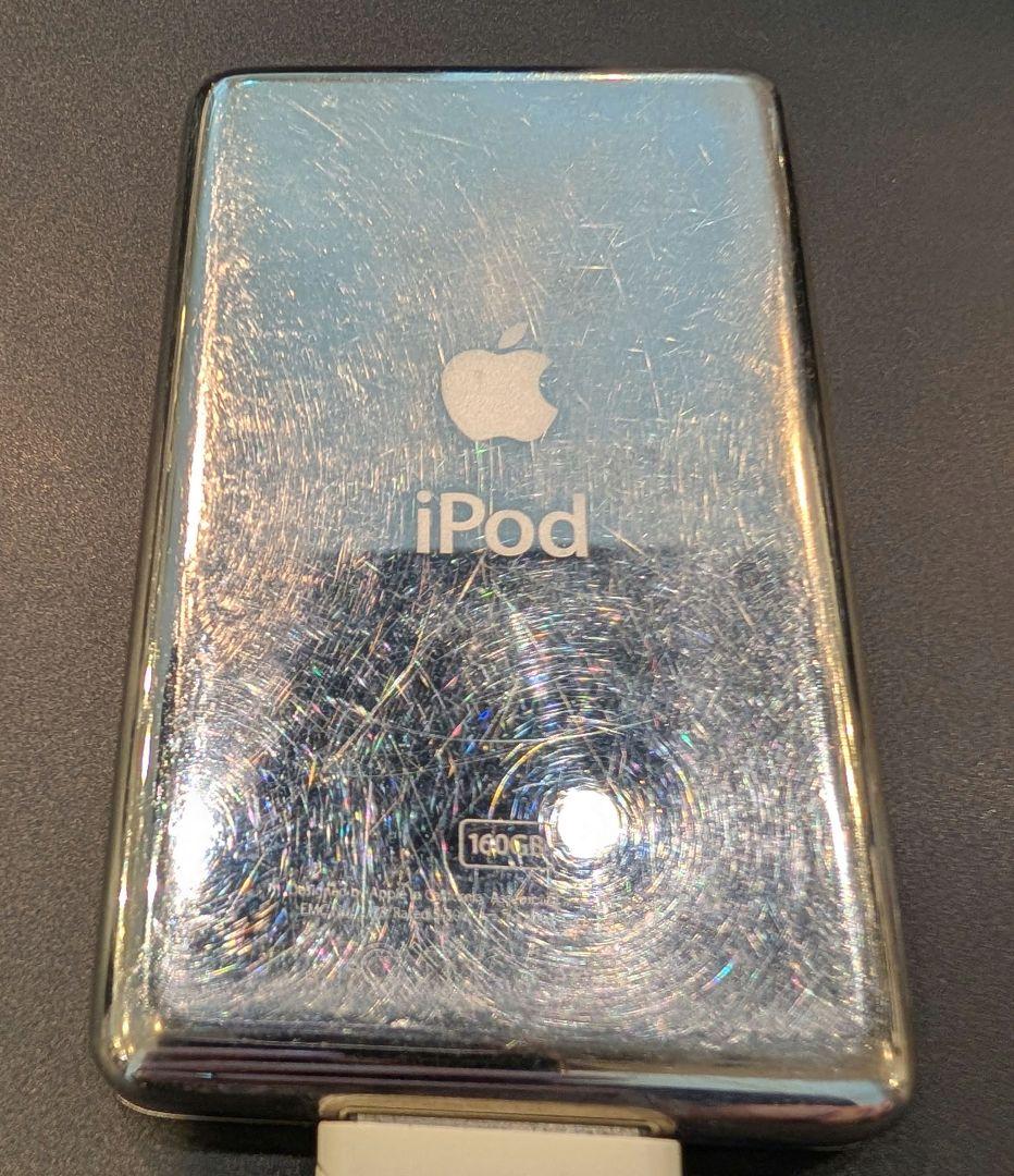 iPod classic160GB 赤バツジャンク　本体のみ