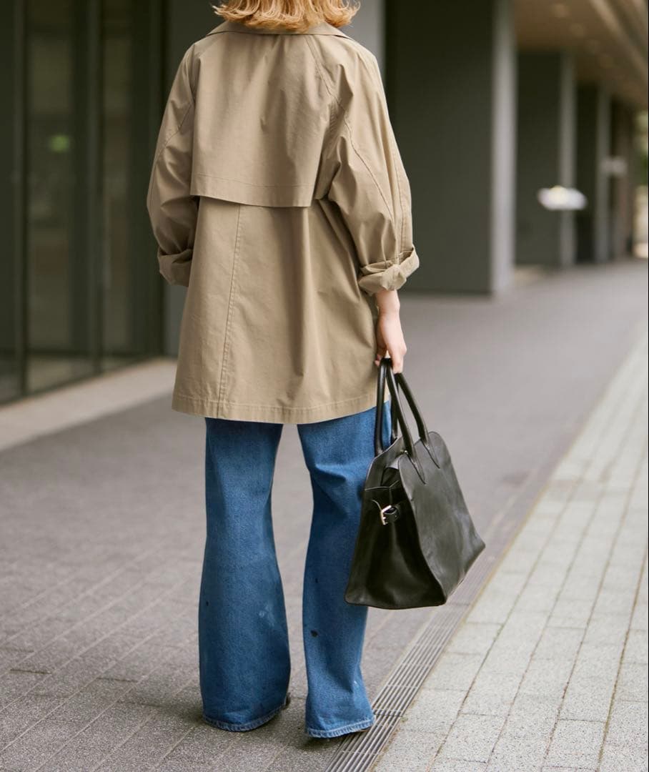 Spick & Span C/Pミドル丈トレンチコート