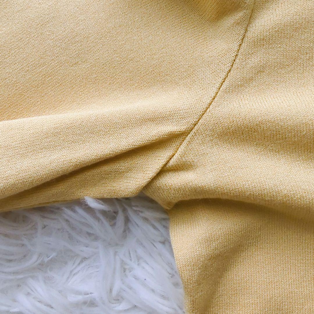 美品✨️FOXEY ニットボレロカーディガン　Vitamin　マリーゴールド