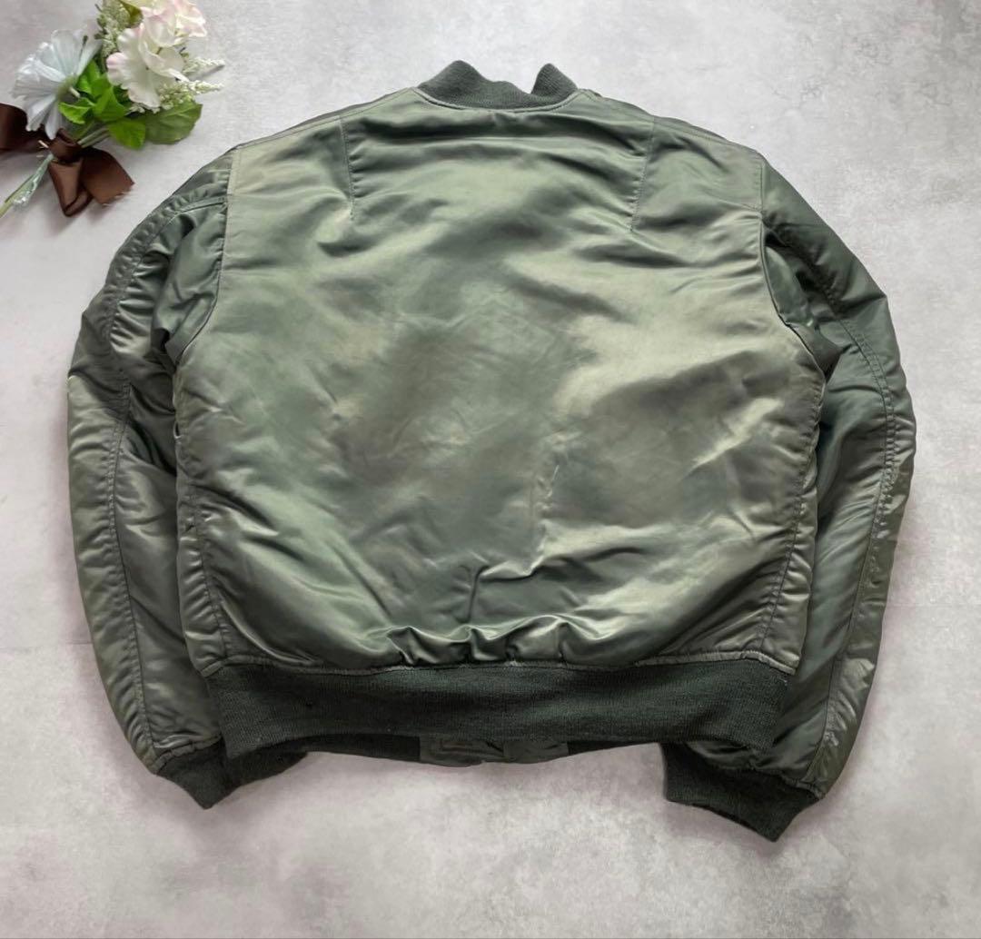 CAB CLOTHING MA1 フライトジャケット 1stレザー M