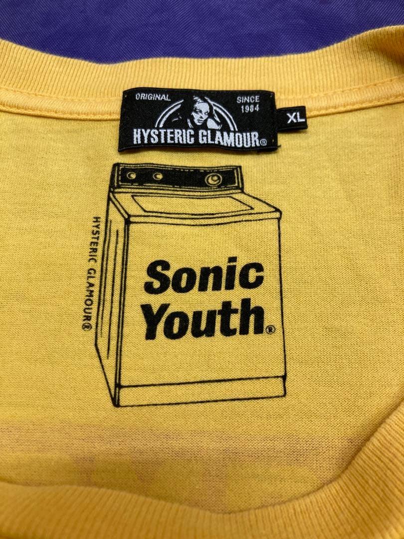 hysteric glamour sonic youth Tシャツ