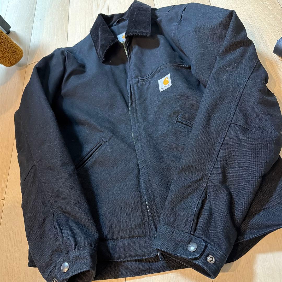 L*o様 美品❣️Carhartt Detroit Jacket Black