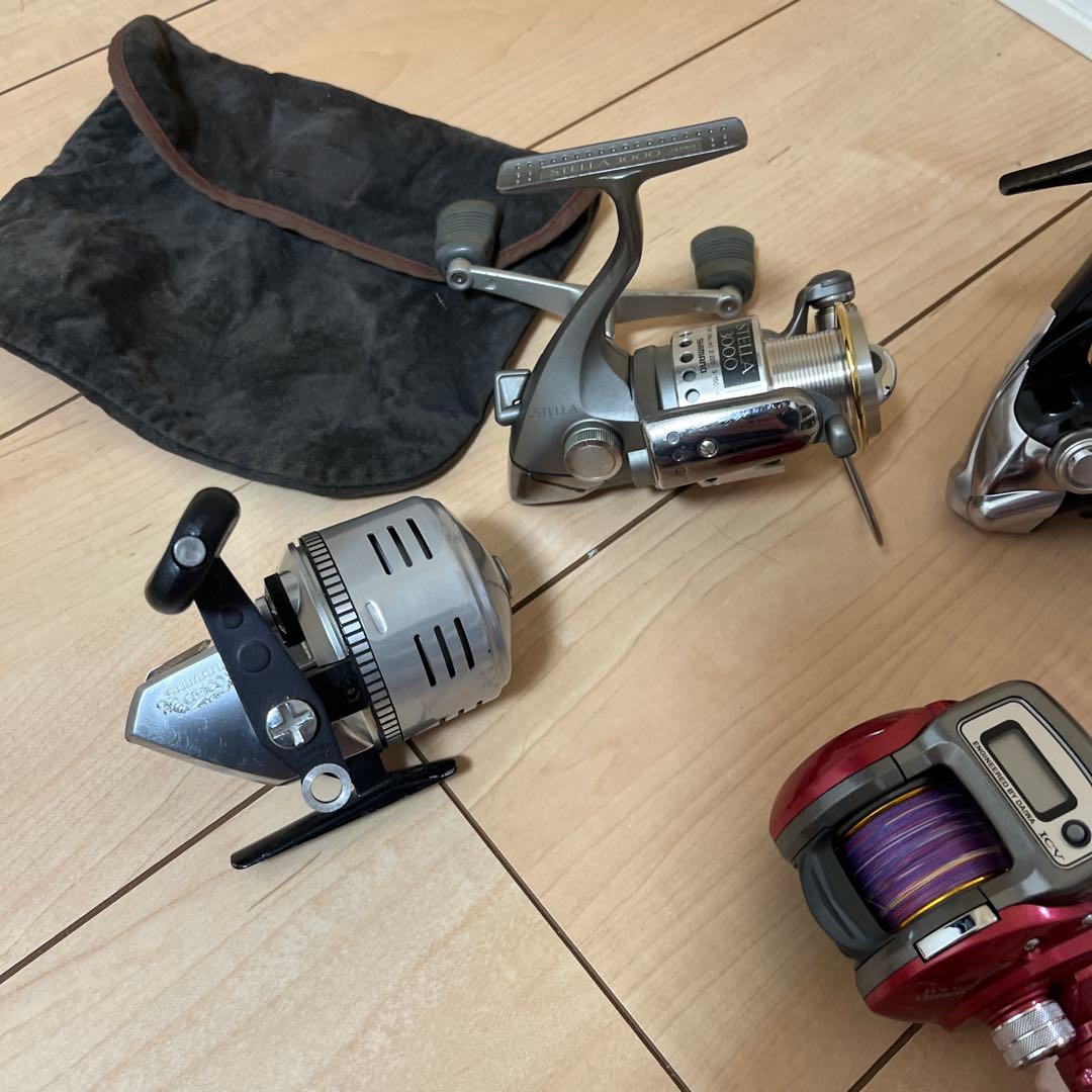シマノ エクスセンス ダイワ icv150WR ステラ3000 CB-100