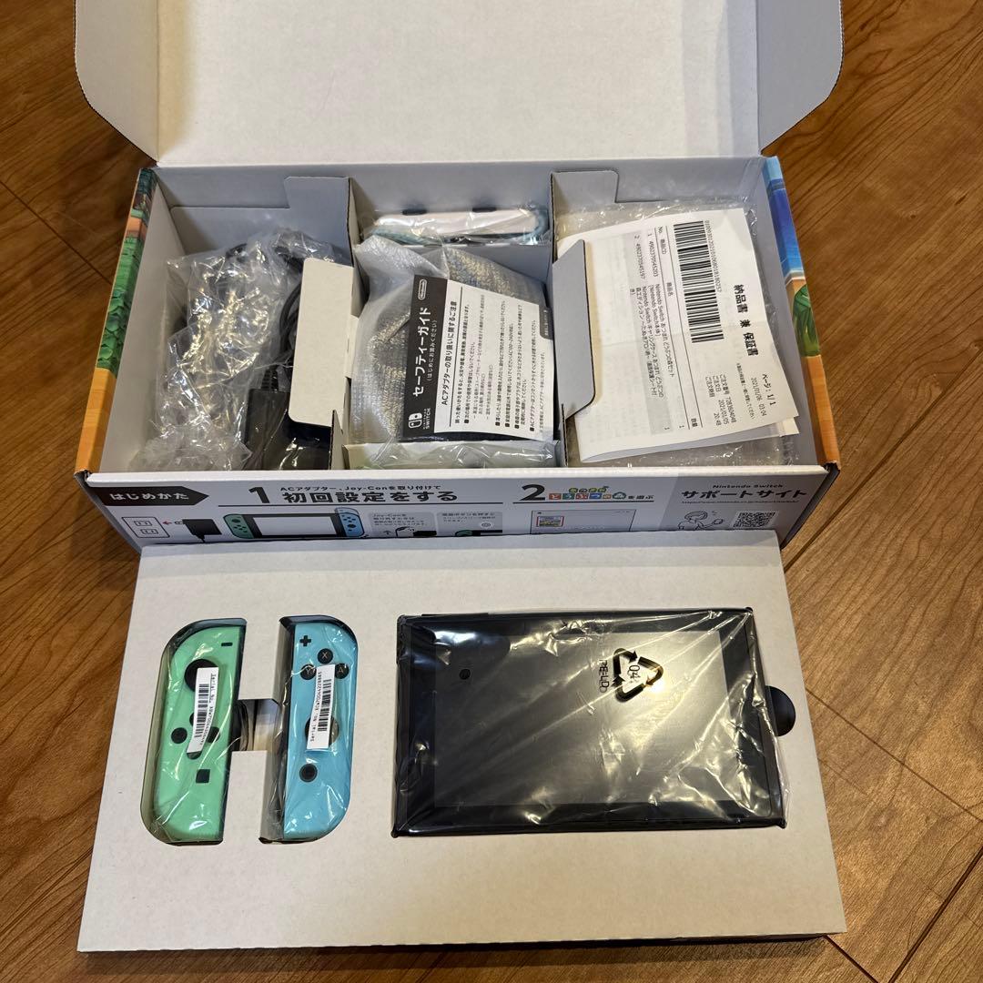 Switch 本体 あつまれどうぶつの森 キャリングケース セット
