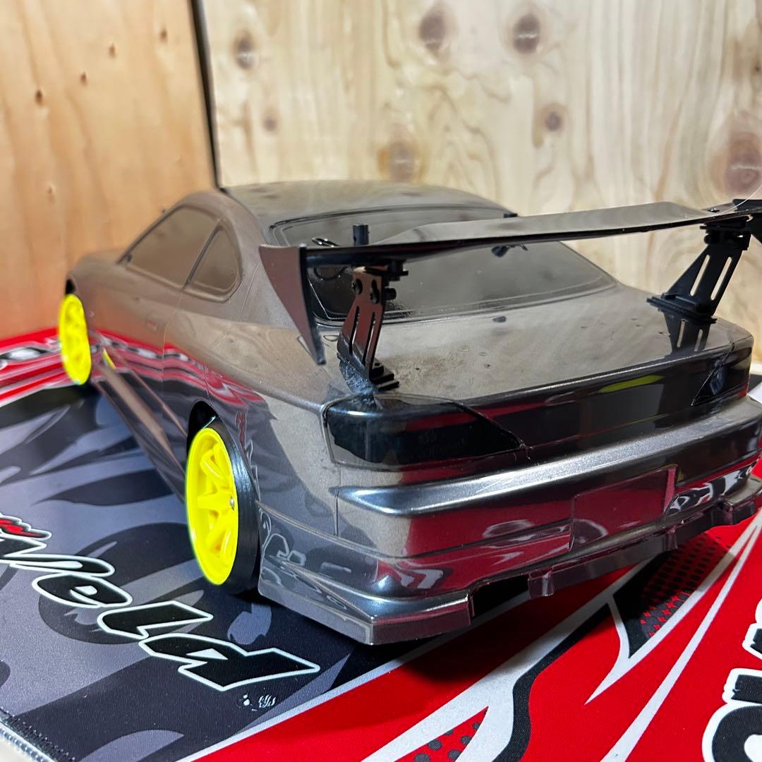 タミヤ TT-01 シルビア S15 カーボンシャーシ ケツカキ1.5 4WD