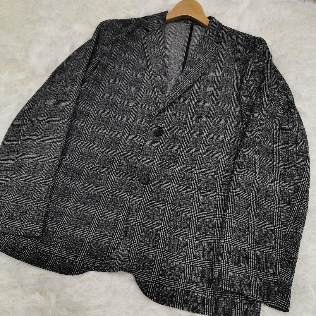 TK タケオキクチ シアサッカー グレンチェック セットアップ 上L 下XL