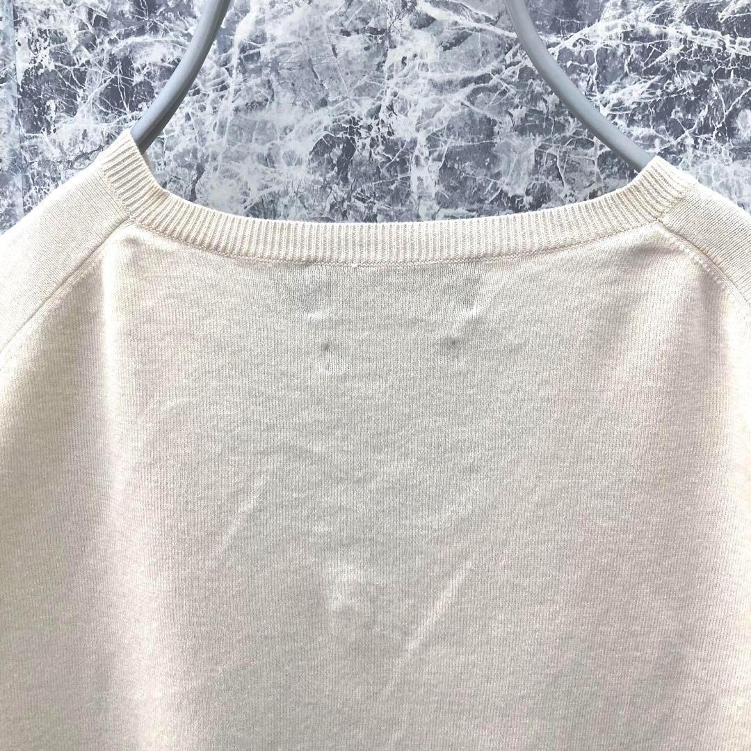 IS79【大人気】ポロバイラルフローレン刺繍ピマコットン薄手ニットVネックベスト