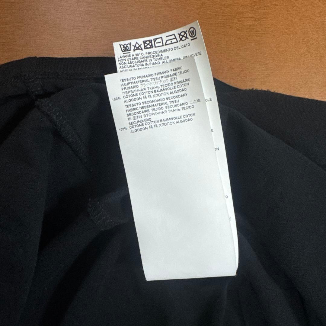 Maison Margiela マルジェラ黒 Tシャツ イタリア製