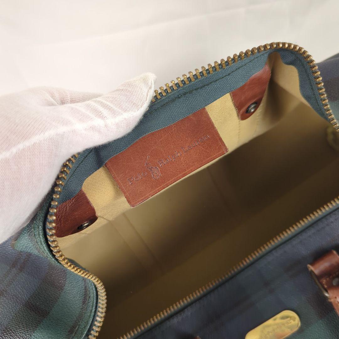 POLO RALPH LAUREN ポロラルフローレン ボストンバッグ チェック