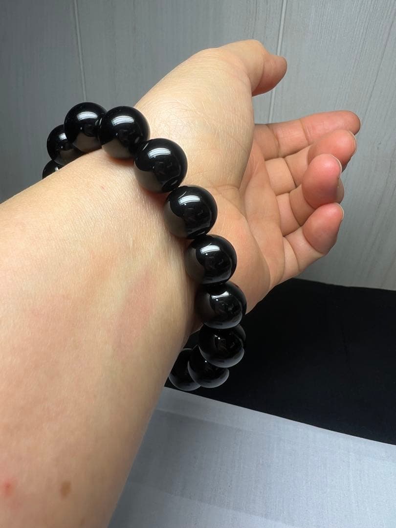 魔除けの王様⭐︎スターモリオン(黒水晶)はブレスレット