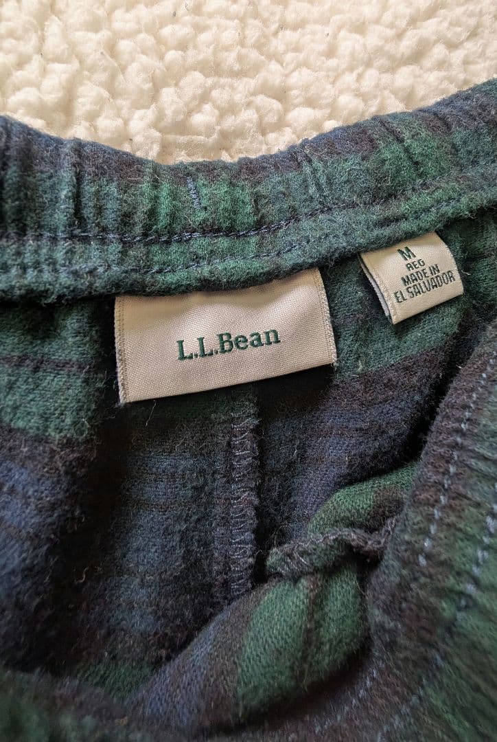 L.L.Bean ウィメンズ スコッチ　プラッド　フランネル　パジャマ