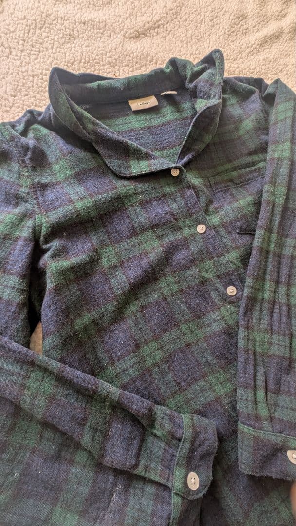 L.L.Bean ウィメンズ スコッチ　プラッド　フランネル　パジャマ