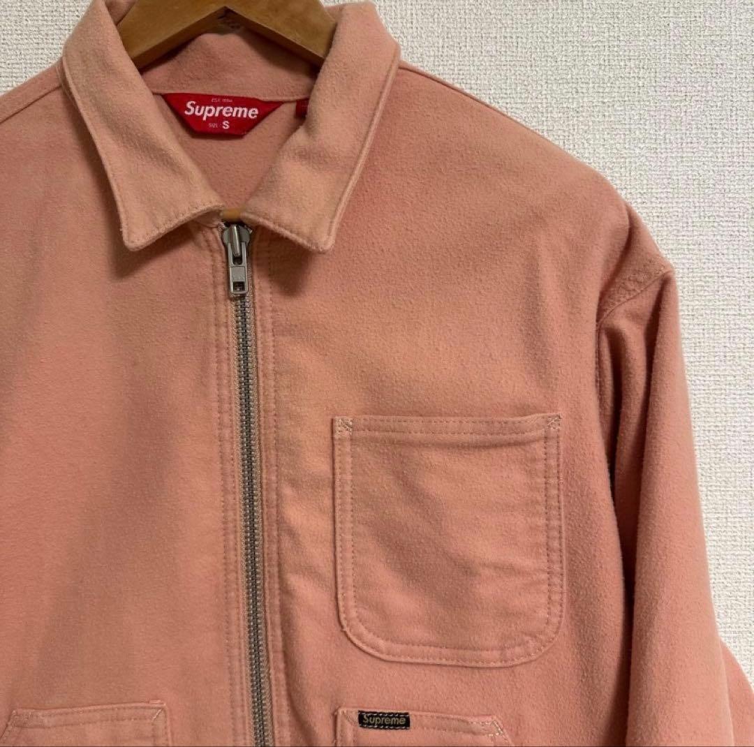 u*5様 Supreme Moleskin Work Jacket Dusty