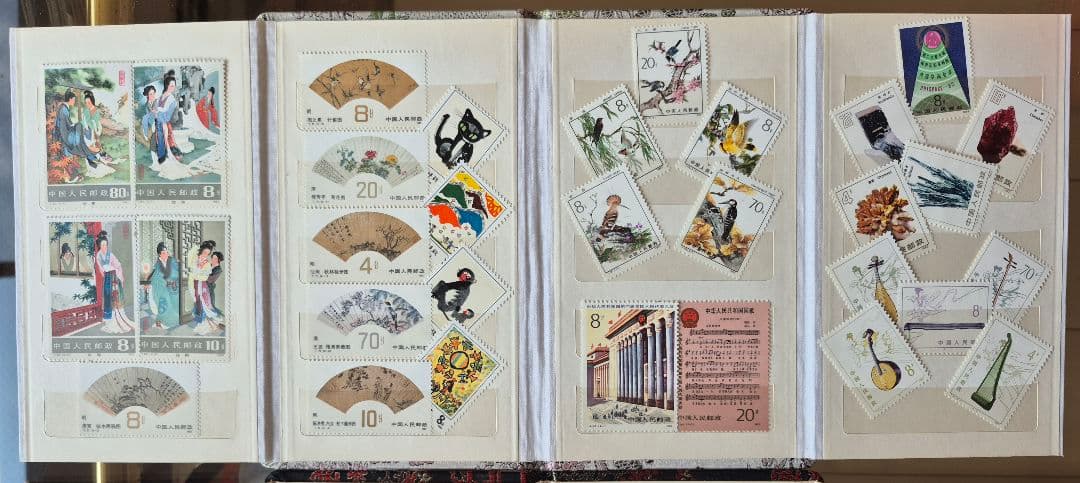 中国の伝統文化 切手とノートセット2冊