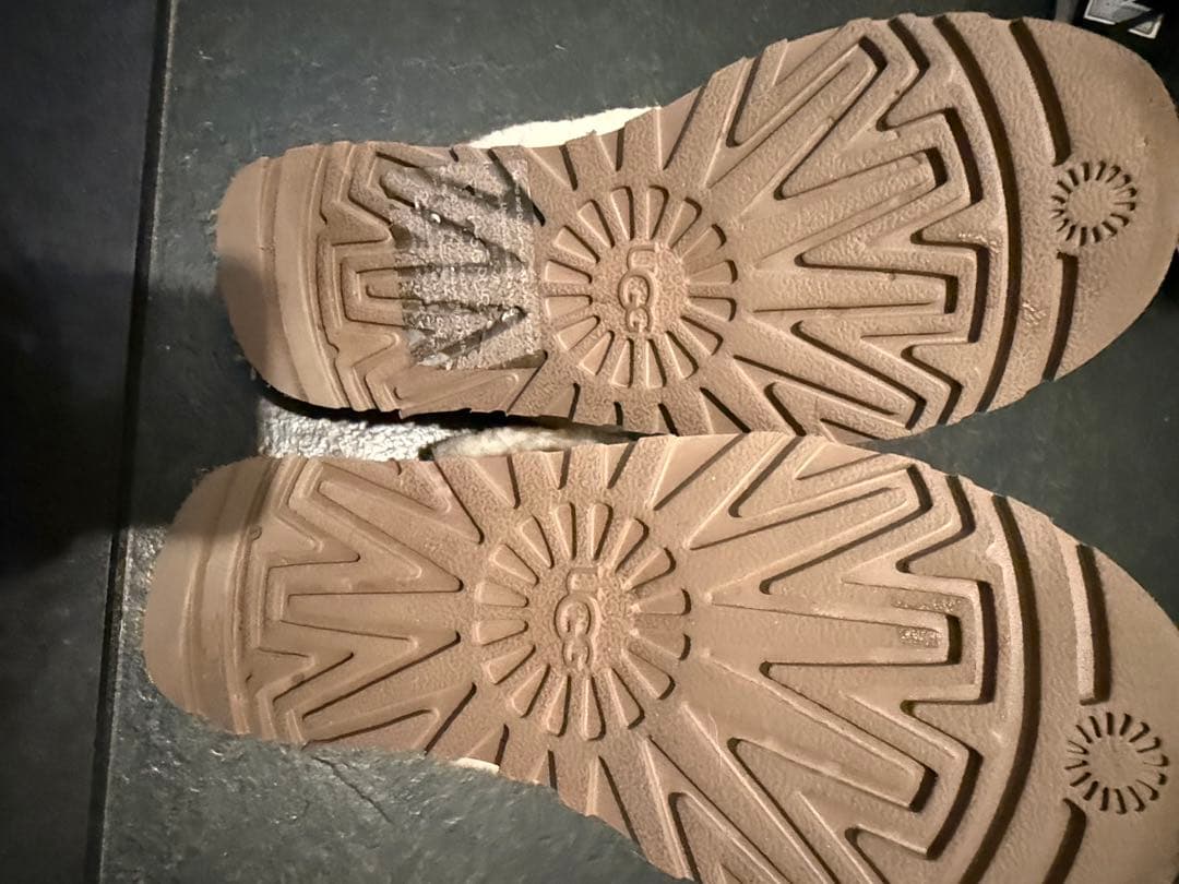 UGG ファンケット 23cm / チェスナット / プラットフォーム