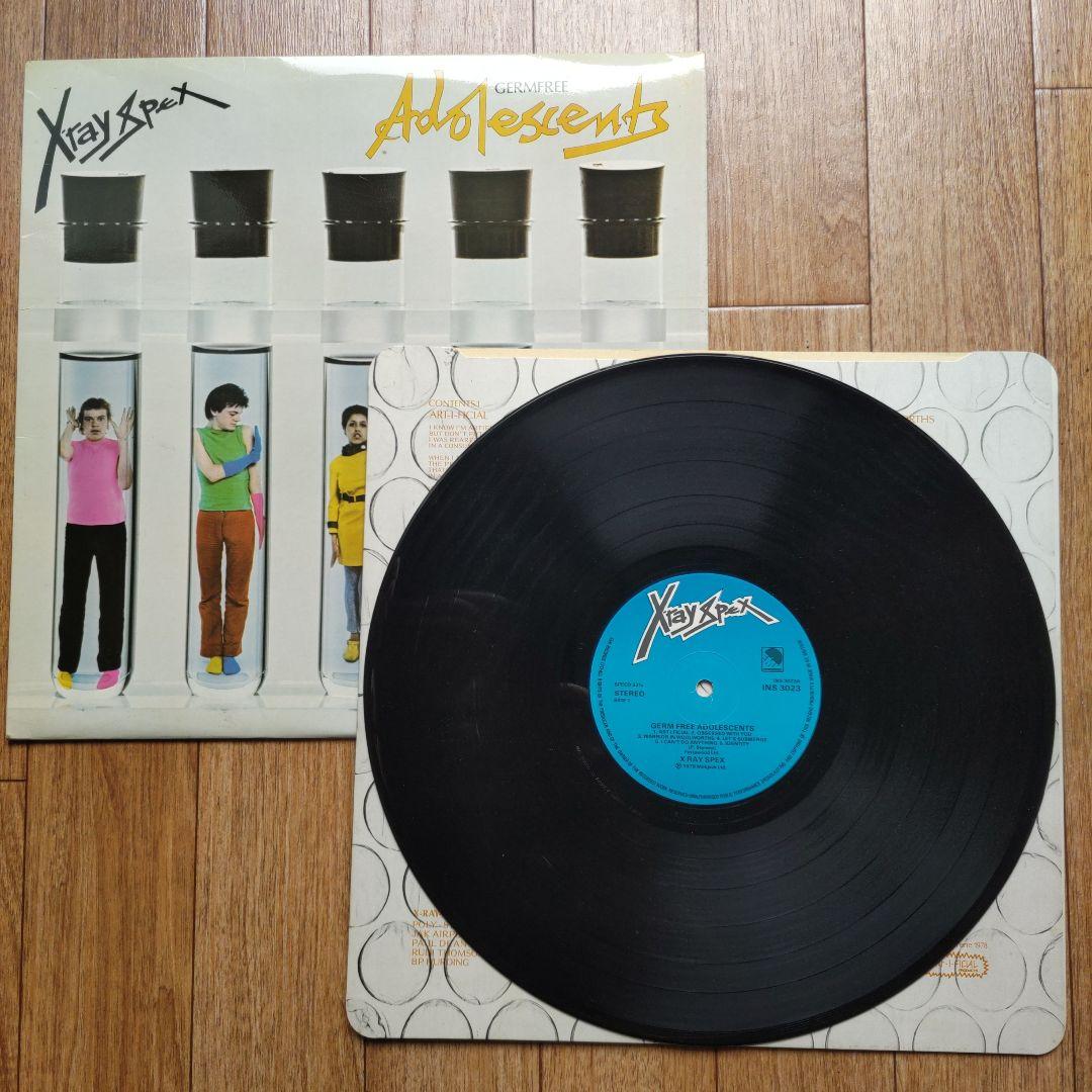 X-RAY SPEX「GERM FREE ADOLESCENTS」LP