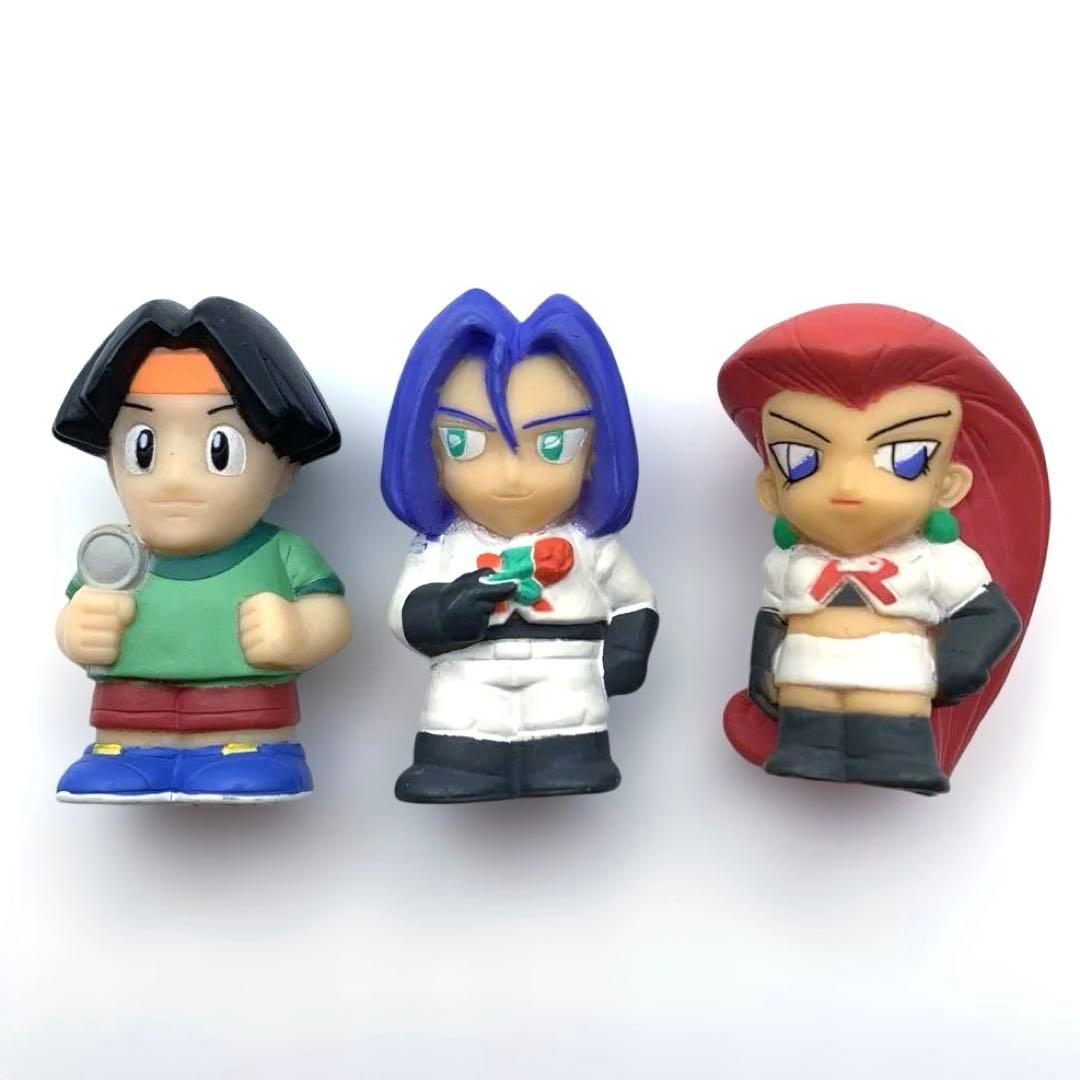 ポケモンキッズ 指人形 初期 トレーナー キャラキッズ 11体セット 1998年